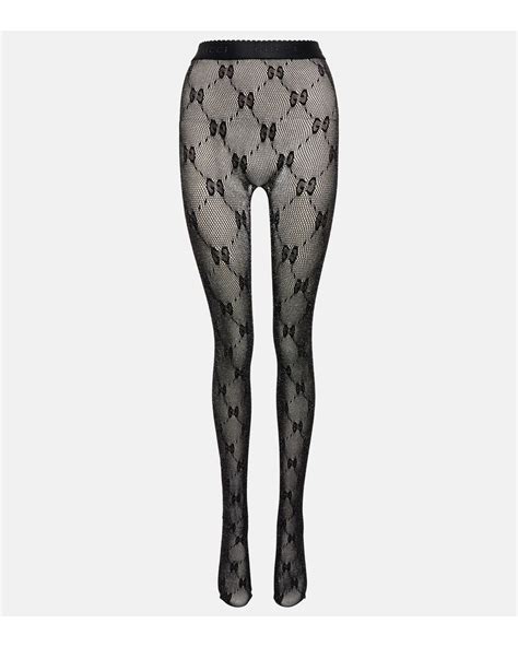 gucci embellished gg tights|Gucci tights for cheap.